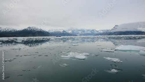 Wallpaper Mural Ocean Iceberg Water Mountains Alaska Torontodigital.ca
