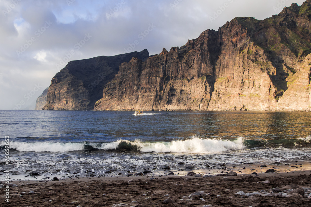 Cliffs of Los Gigantes. Canary Island, Tenerife