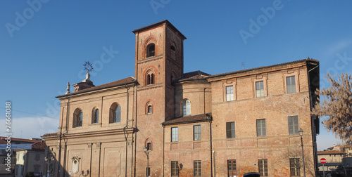 Schilderij op canvas Church of Sant Antonio meaning St Anthony in Chieri