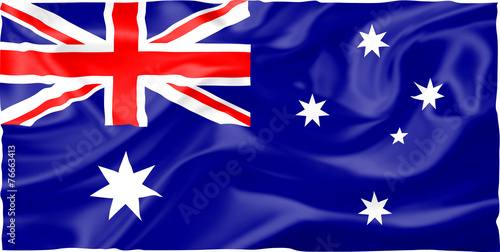 Flag of Australia © bopob