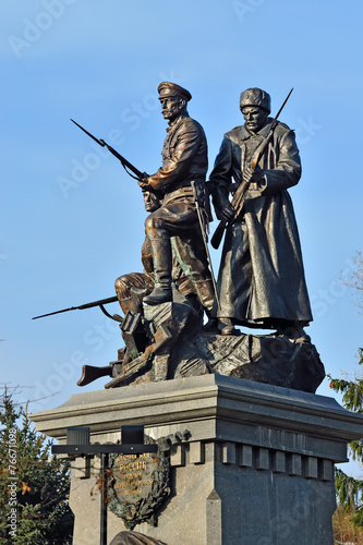 Memorial to Heroes of First world war. Kaliningrad (formerly Koe