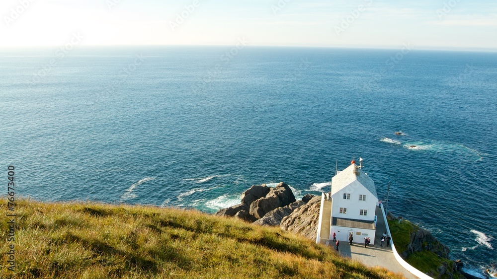 Fototapeta premium Lighthouse on Norwegian coast
