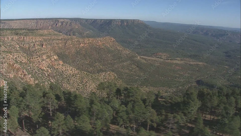 Forest Mountains Cliffs Forest Mountains Cliffs