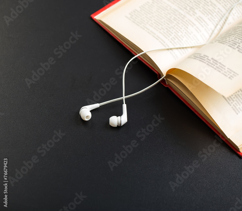 Books and ear plugs