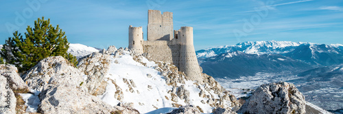 Fototapet Rocca Calascio fortress, Abruzzo, Italy