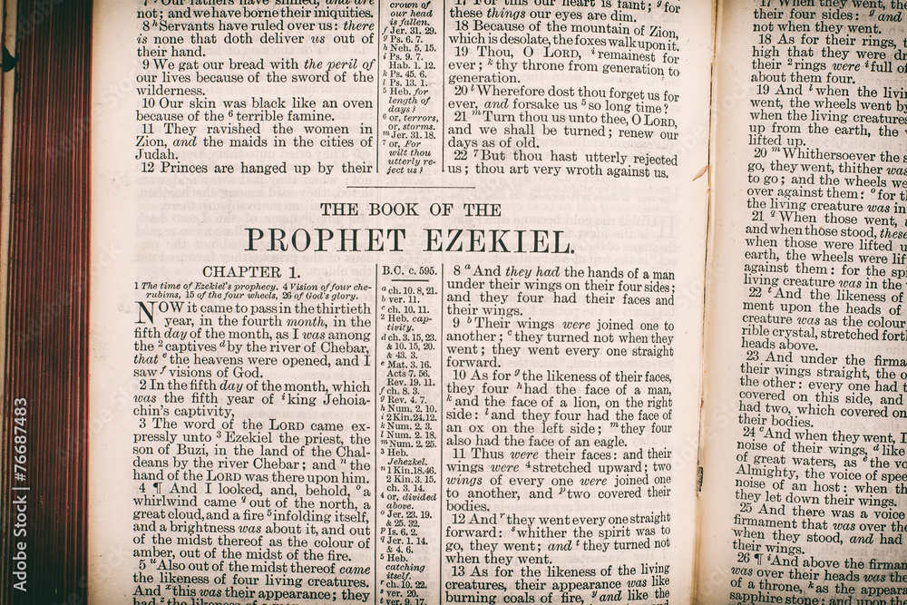 Obraz premium Scripture from the bible.