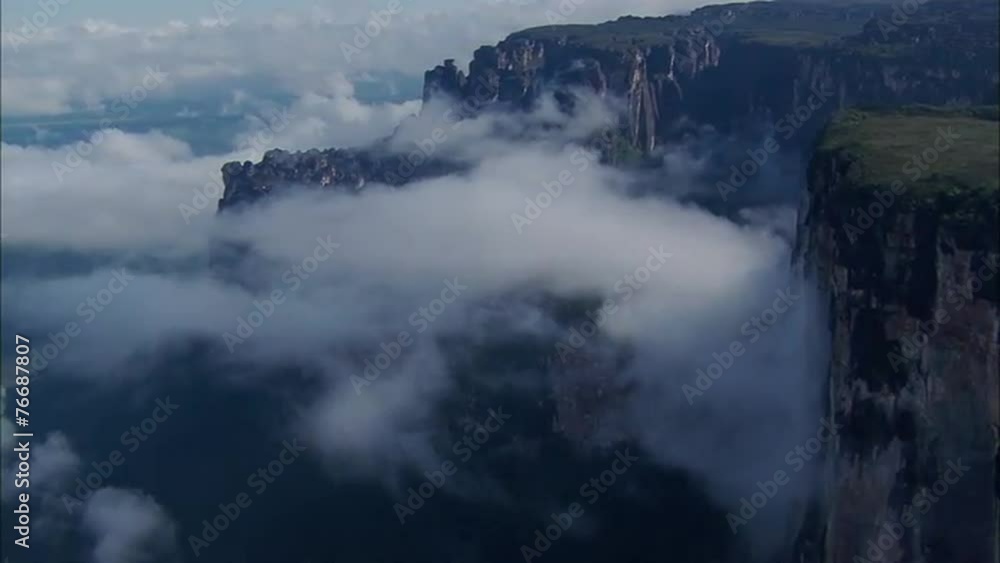 Mountains Ridge Cliffs Clouds Mountains Ridge Cliffs Clouds
