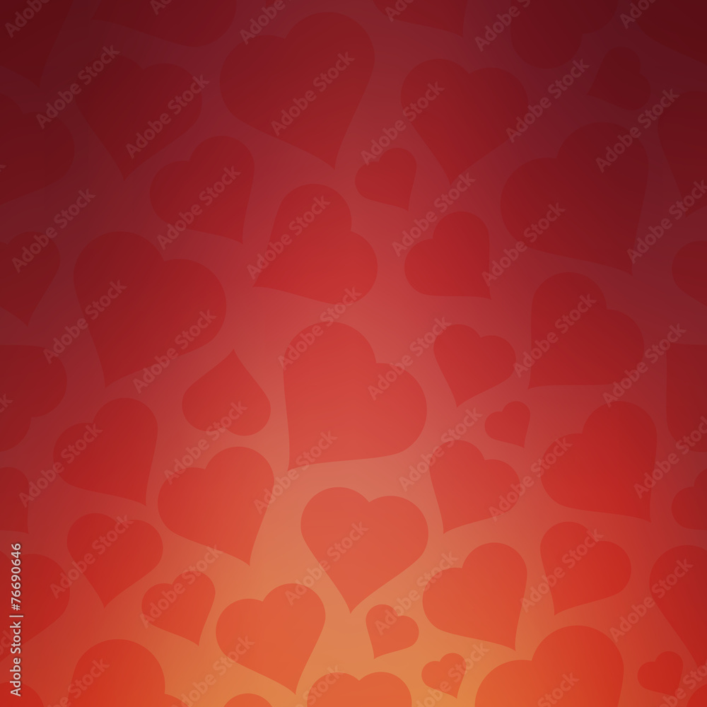 Happy Valentine's Day background with hearts Happy Valentine's Day background with hearts