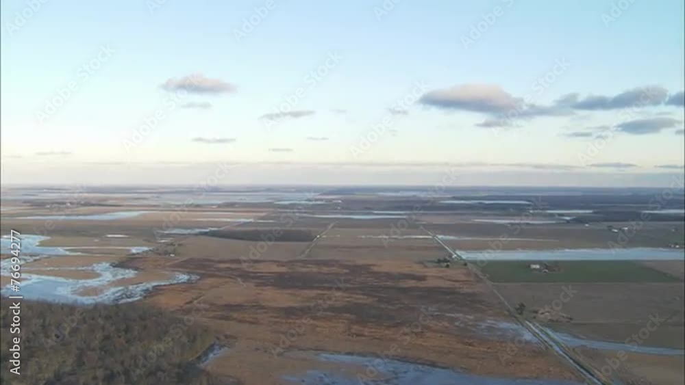 Wet Farmlands Countryside
