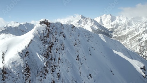 Colorado Aspen Snow Mountains