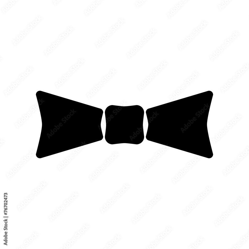The bow tie icon. Bow Tie symbol. Flat The bow tie icon. Bow Tie symbol. Flat