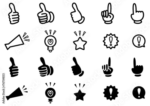 おすすめ　レコメンド　アイコン