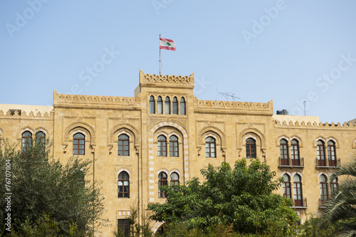 Regierungsgebäude in Beirut, Libanon