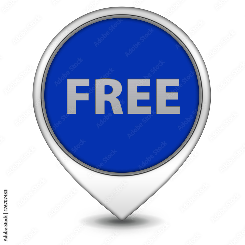 free pointer icon on white background free pointer icon on white background