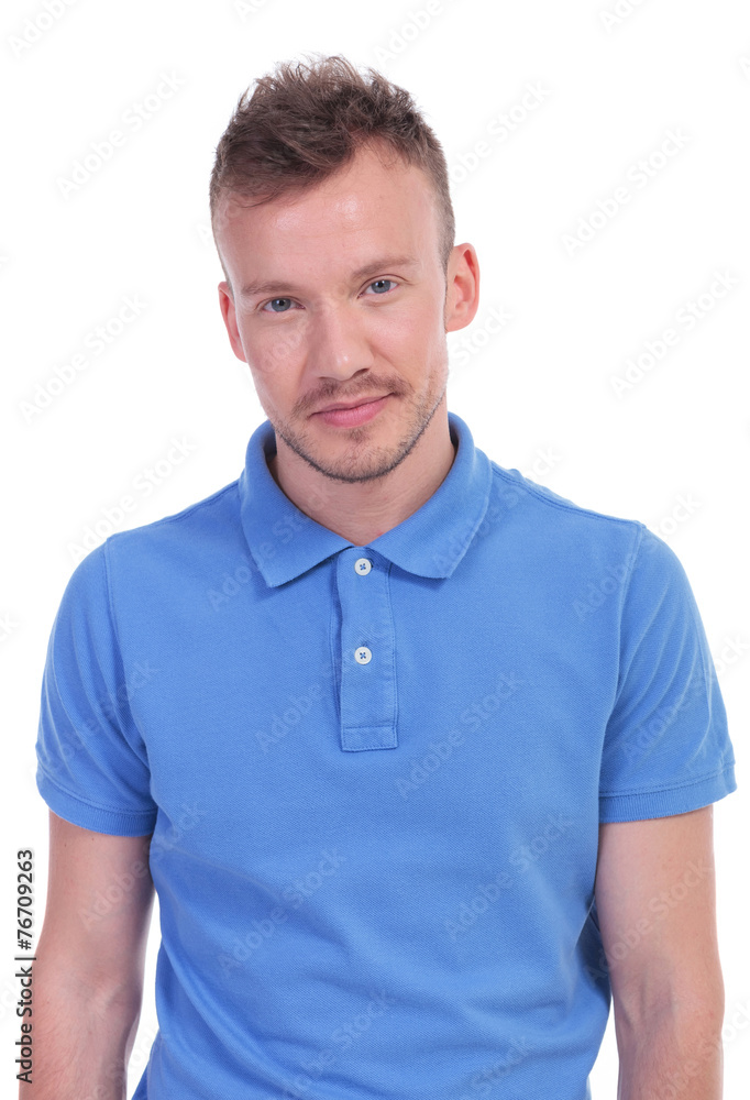 portrait of a casual young man portrait of a casual young man