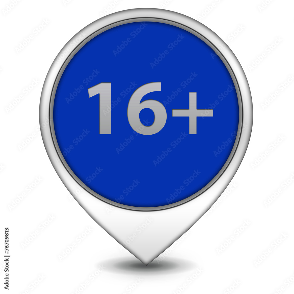 16+ pointer icon on white background 16+ pointer icon on white background