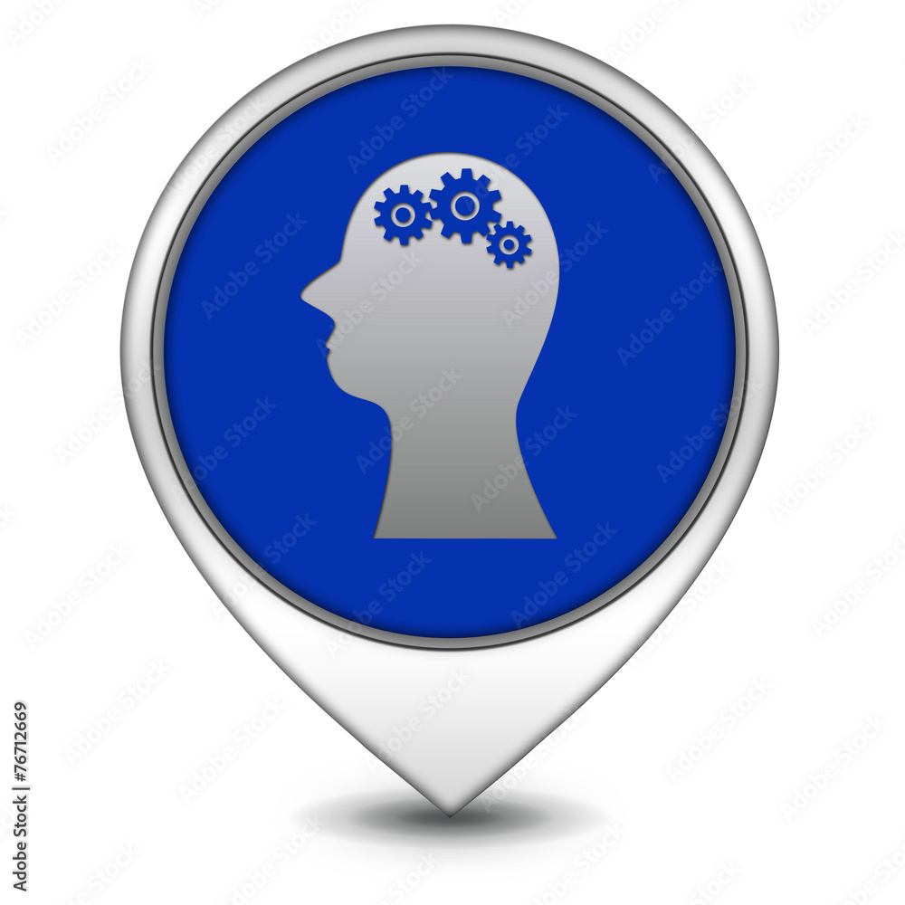 Setting pointer icon on white background Setting pointer icon on white background