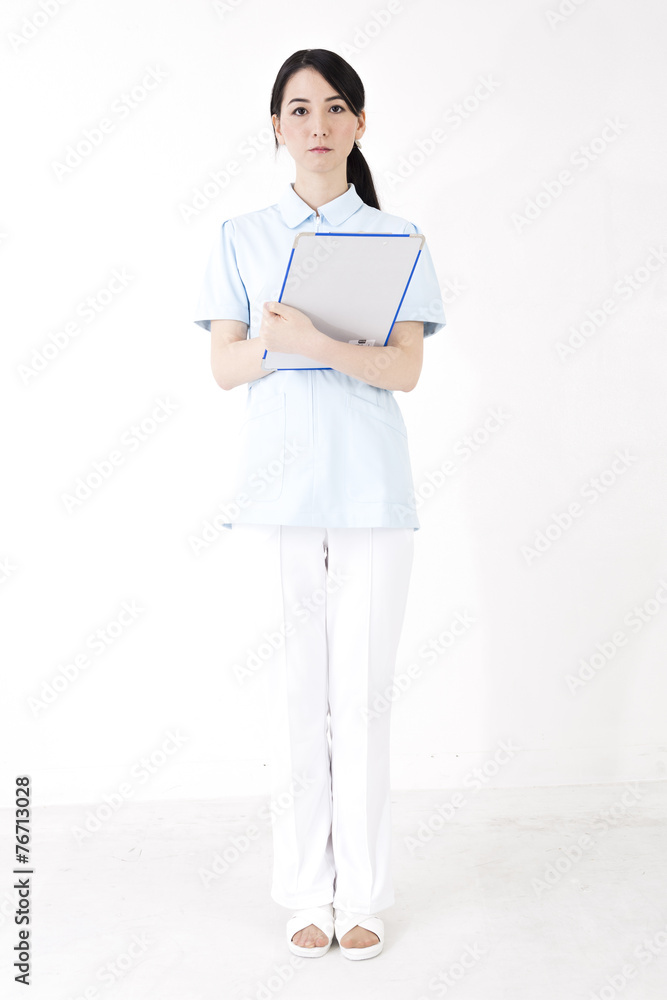 Fototapeta premium コピースペース 女性看護士