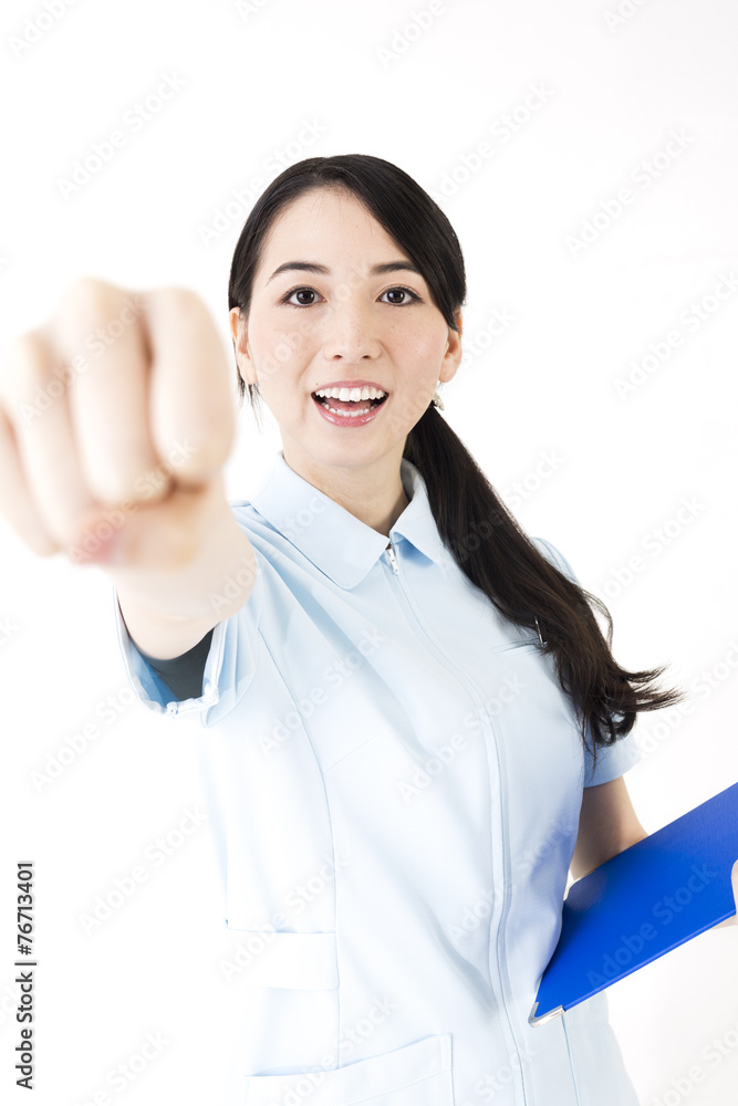 コピースペース 女性看護士