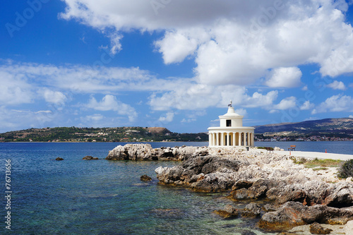 Lighthouse Fanari in Argostoli, Kefalonia