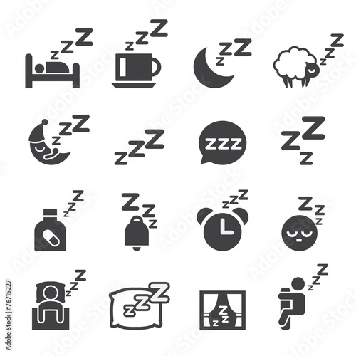 sleeping icon