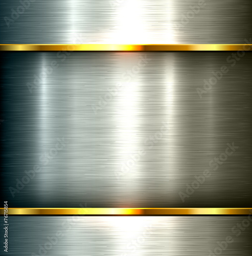 Polished metal background