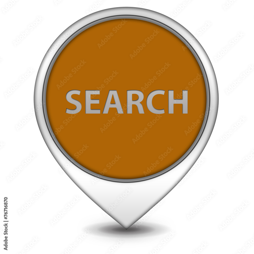 search pointer icon on white background search pointer icon on white background