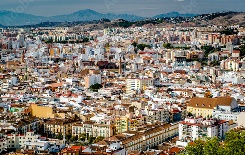 Malaga cityscape. Andalusia, Spain © Alex Tihonov