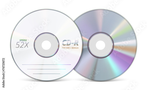 Disque compact vectoriel 1