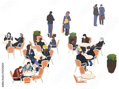 Mid-Shopping Coffee Break