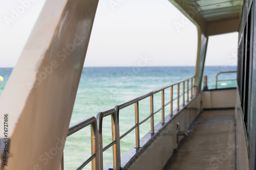 Deck of the yacht © katrin_timoff