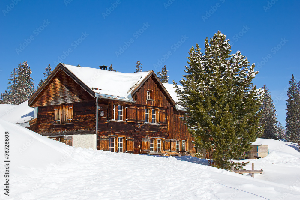 Winter in alps Winter in alps