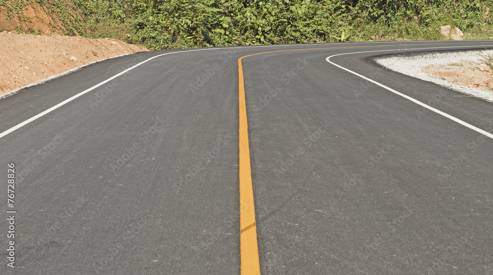 Fototapeta premium New road