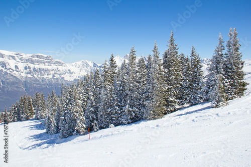 Winter in alps