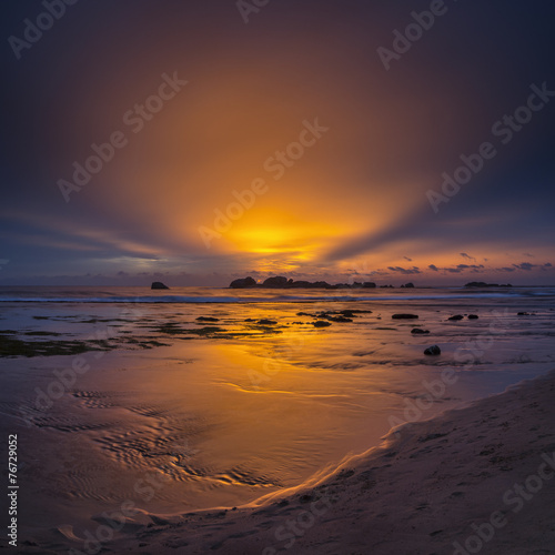 sunset on Sri Lanka © sergejson