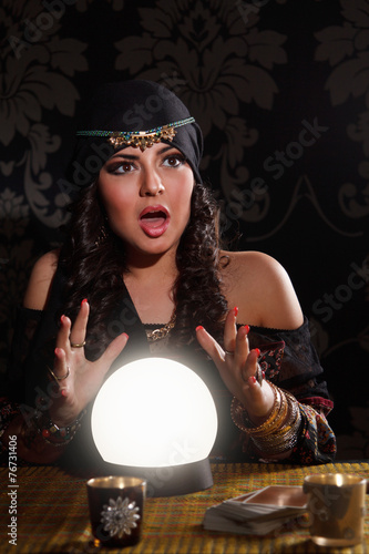 Wall Mural Portrait of a fortune-teller