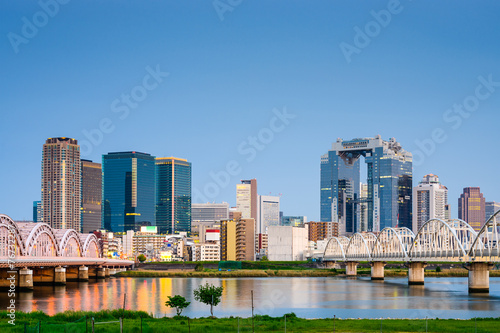 Osaka, Japan Cityscape