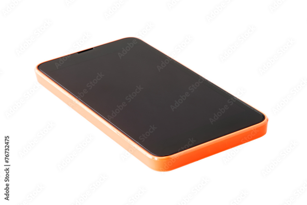 smartphone isolated on white background smartphone isolated on white background