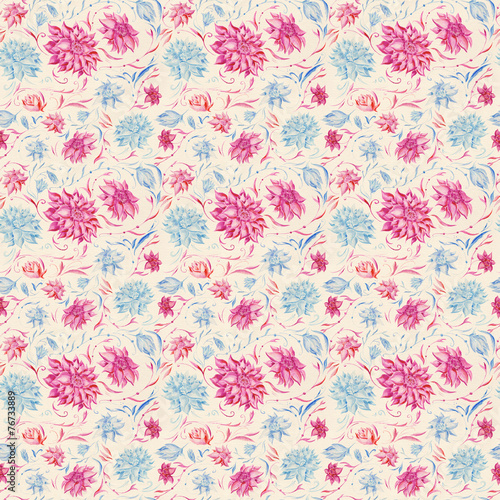 Vintage watercolor pattern