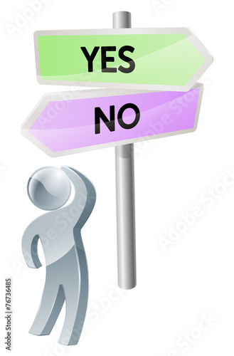 Yes or No decision