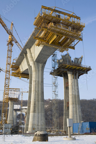building a highway bridge