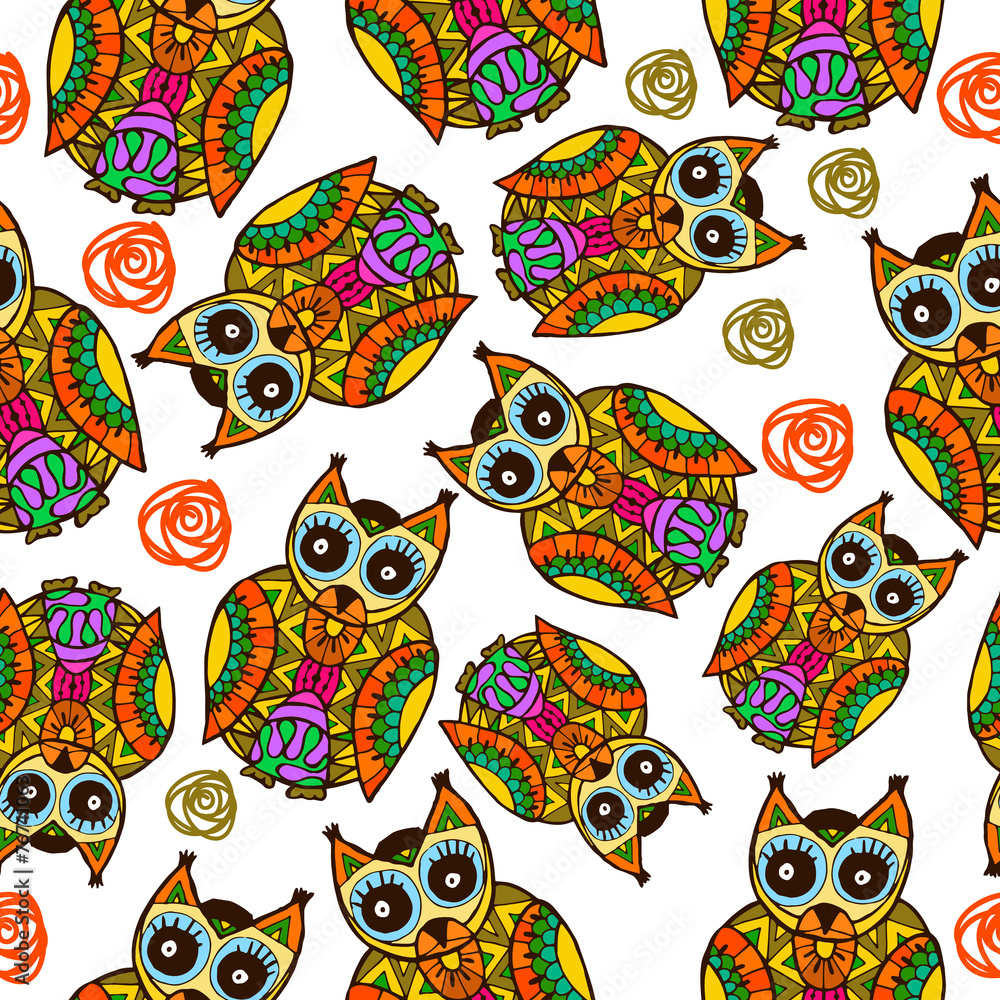 Owl pattern Owl pattern