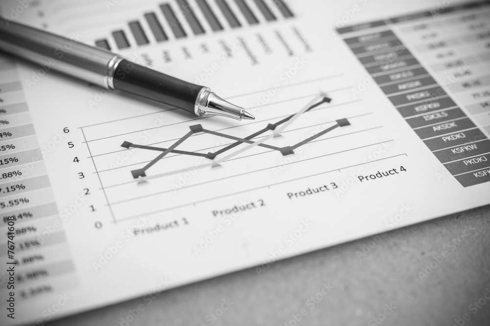 Showing business and financial report. Accounting Showing business and financial report. Accounting