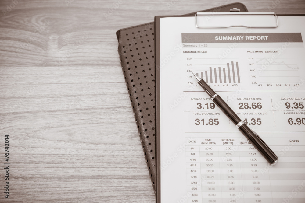 Showing business and financial report. Accounting Showing business and financial report. Accounting