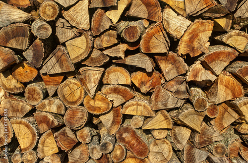 wood pile background