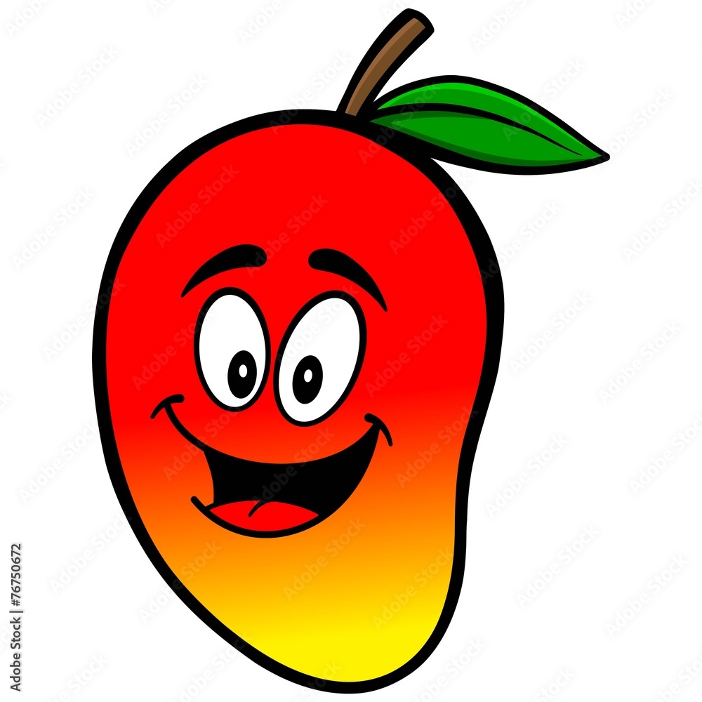 Obraz premium Mango Mascot