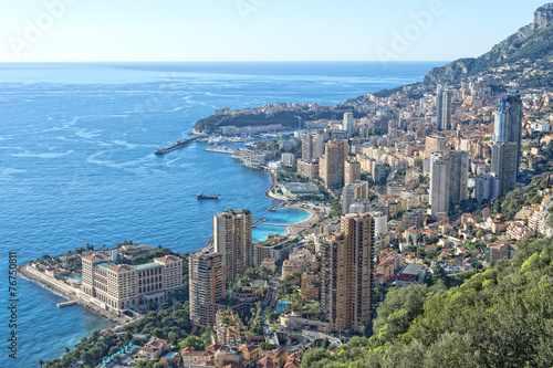 montecarlo monaco panorama photo