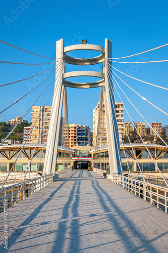 Pista e Re bridge in Durres photo