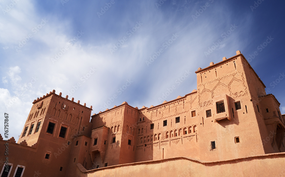 Morocco. Ouarzazate. The Kasbah Taourirt