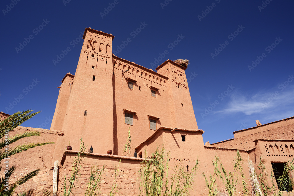 Morocco. Kasbah Ait Ben Haddou near Ouarzazate